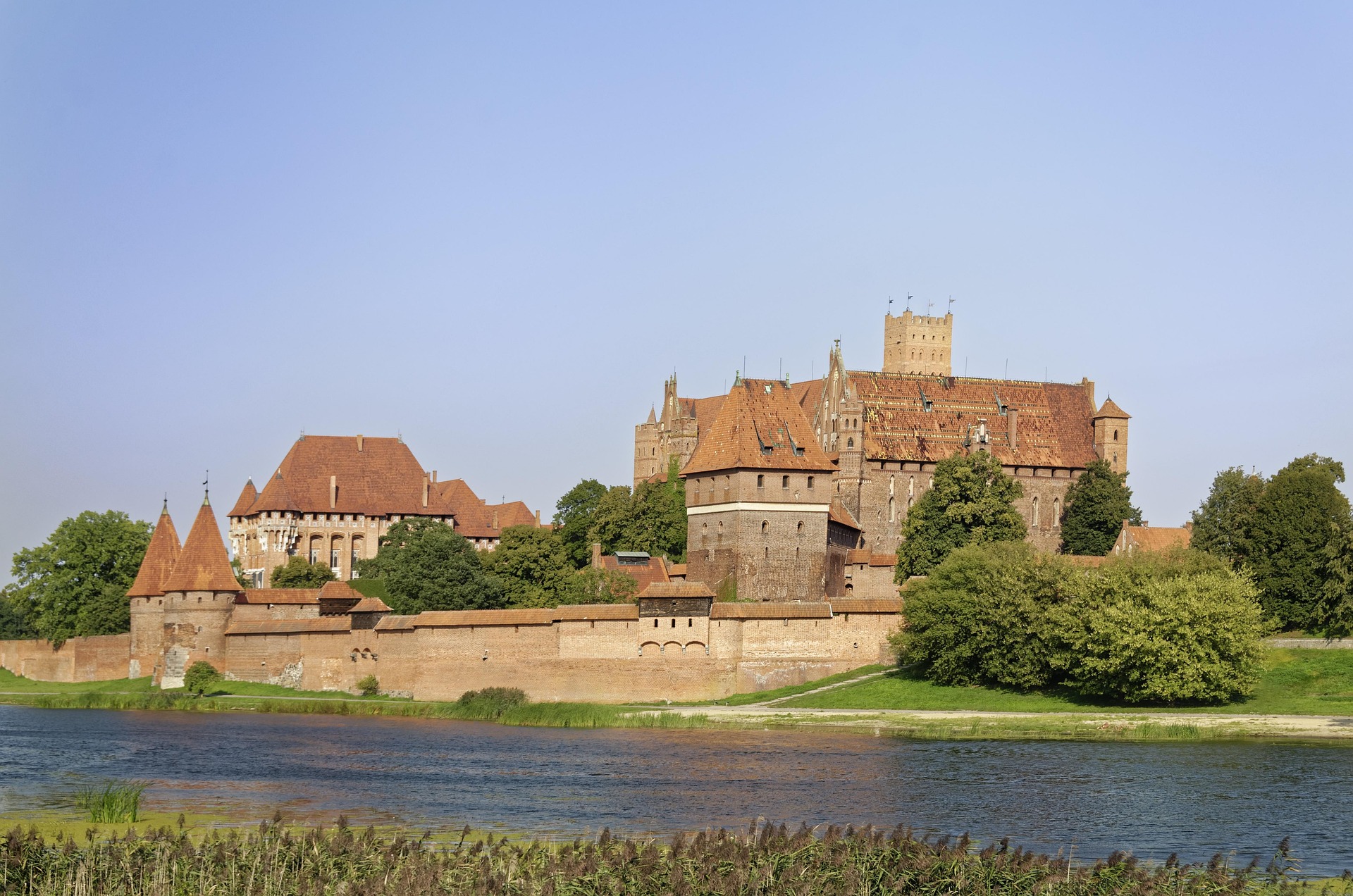 Malbork Castle — world's largest Gothic castle